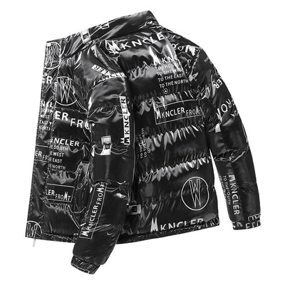 Abrigo de Invierno Estampado para Hombre - Image 19