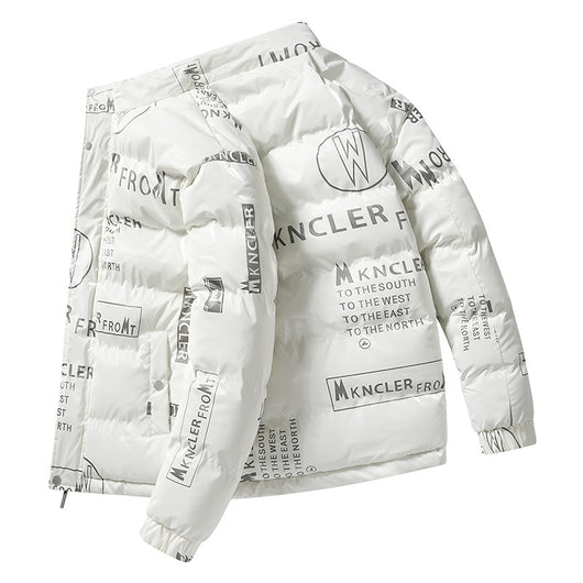 Abrigo de Invierno Estampado para Hombre - Image 20