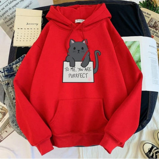 Sudadera Hoodie Niña Liso de Colores Sólidos - Image 9