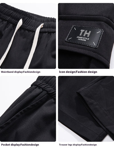 Pantalones Casuales Rectos con Múltiples Bolsillos para Niños - Image 10