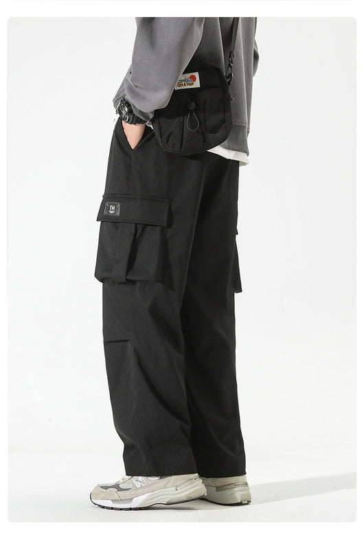 Pantalones Casuales Rectos con Múltiples Bolsillos para Niños - Image 13
