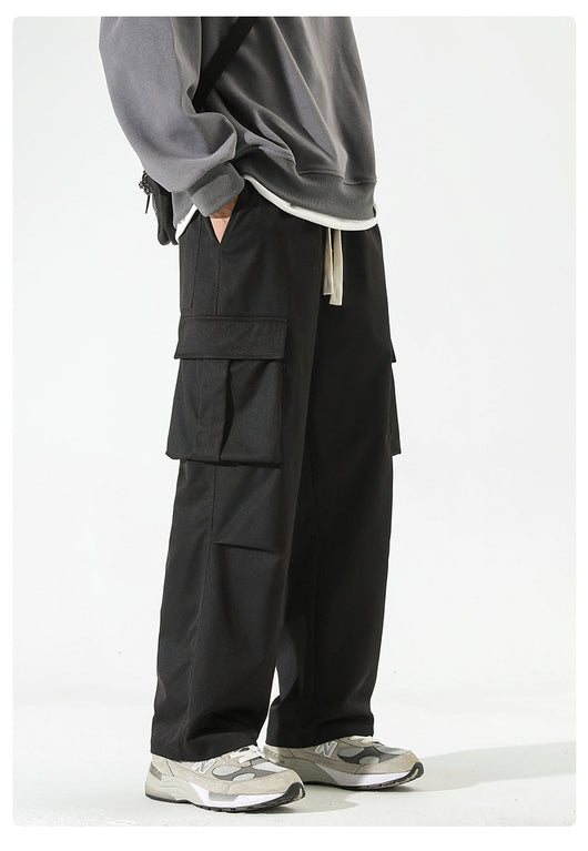 Pantalones Casuales Rectos con Múltiples Bolsillos para Niños - Image 15