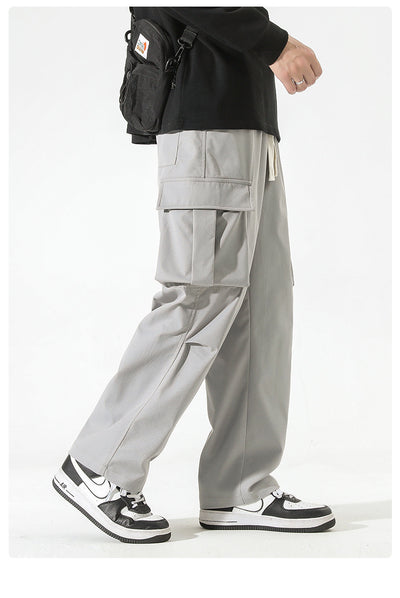 Pantalones Casuales Rectos con Múltiples Bolsillos para Niños - Image 16