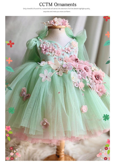 Vestido Infantil con Falda de Tul y Moño - Image 20
