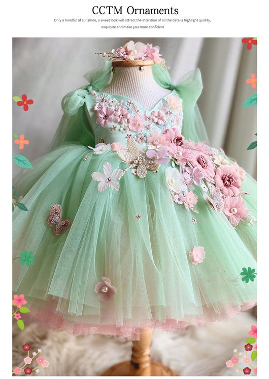 Vestido Infantil con Falda de Tul y Moño - Image 20