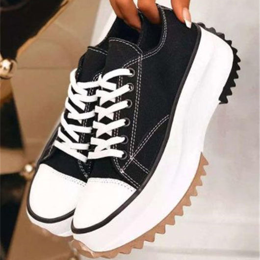 Zapatillas de Lona con Plataforma para Mujer - Image 17