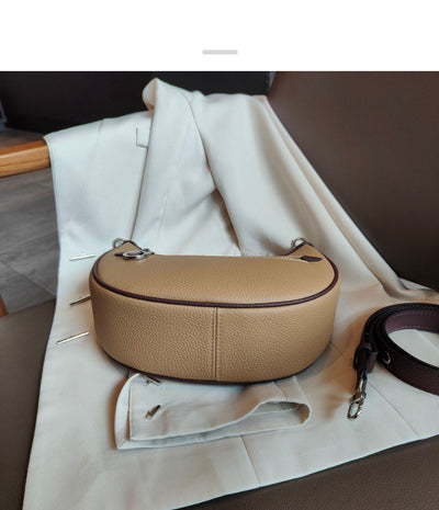 Bolso de Hombro para Mujer en Cuero Genuino con Cadena Dorada - Image 40