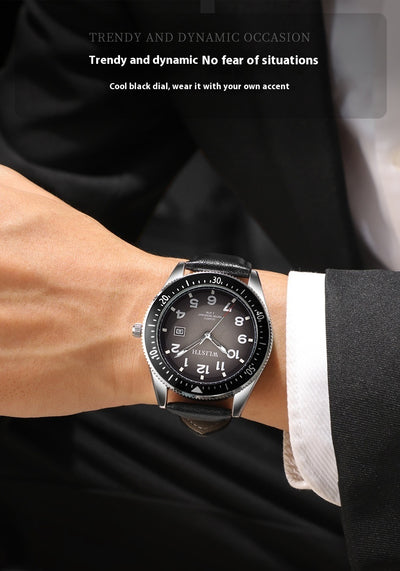 Reloj de Pulsera Acero Impermeable con Calendario y Esfera Luminosa - Image 11