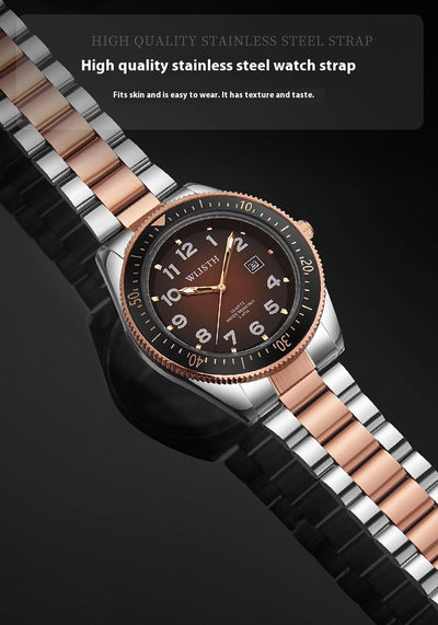 Reloj de Pulsera Acero Impermeable con Calendario y Esfera Luminosa - Image 15