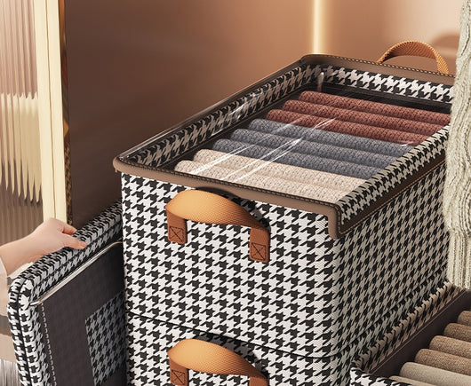 Caja Organizadora de Ropa Plegable de Gran Capacidad con Estructura de Acero - Image 26