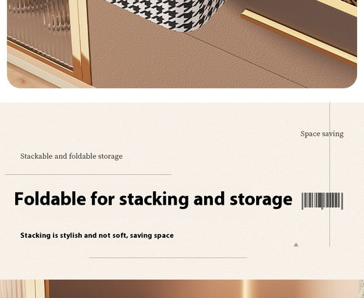 Caja Organizadora de Ropa Plegable de Gran Capacidad con Estructura de Acero - Image 29