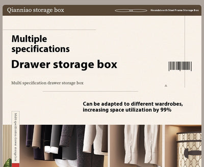 Caja Organizadora de Ropa Plegable de Gran Capacidad con Estructura de Acero - Image 34
