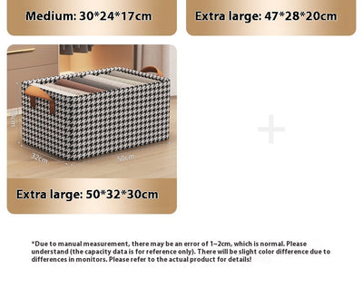Caja Organizadora de Ropa Plegable de Gran Capacidad con Estructura de Acero - Image 37