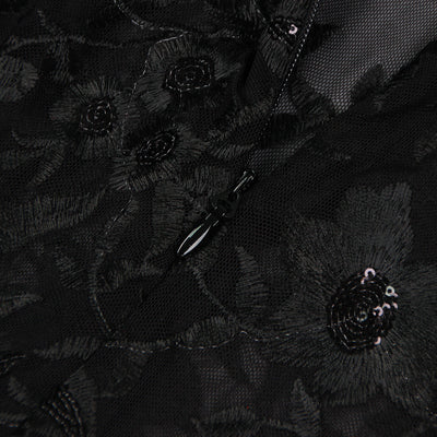Jumpsuit de Encaje Transparente con Manga Larga para Eventos - Image 32