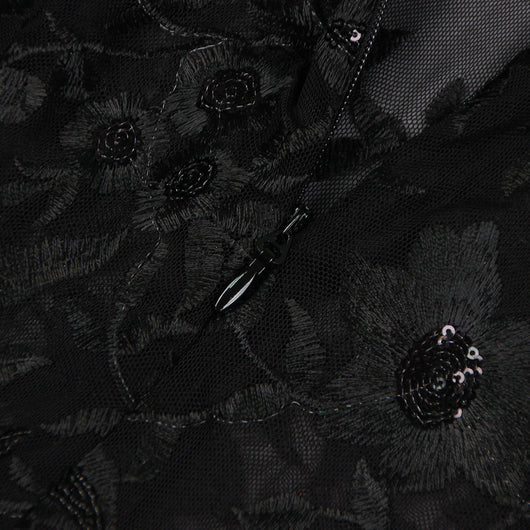 Jumpsuit de Encaje Transparente con Manga Larga para Eventos - Image 32