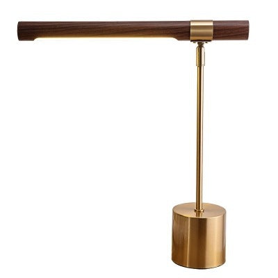 Lámpara de Mesa con Veta de Madera Natural - Image 16