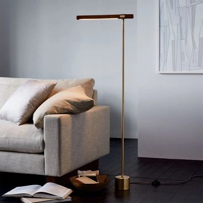 Lámpara de Mesa con Veta de Madera Natural - Image 17