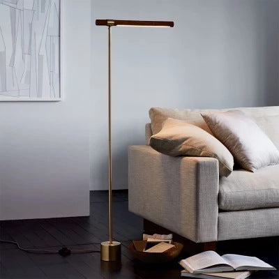 Lámpara de Mesa con Veta de Madera Natural - Image 18
