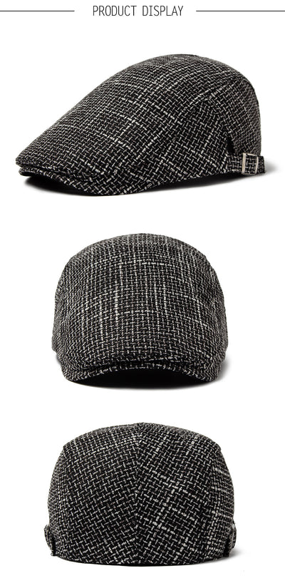 Boina Retro Casual de Algodón y Lino Transpirable para Hombre - Image 21