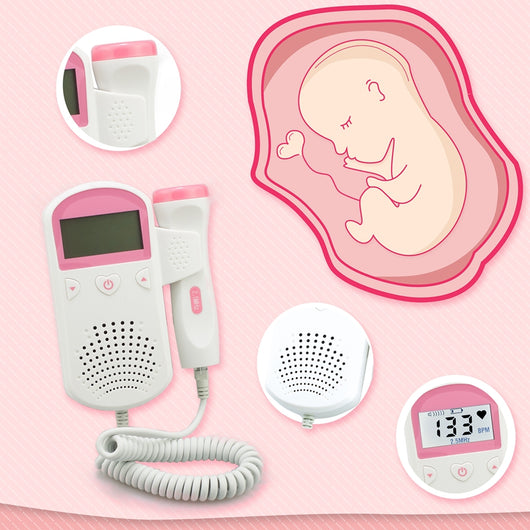 Monitor de Frecuencia Cardíaca Fetal para Casa - Detector de Latidos del Bebé - Image 34