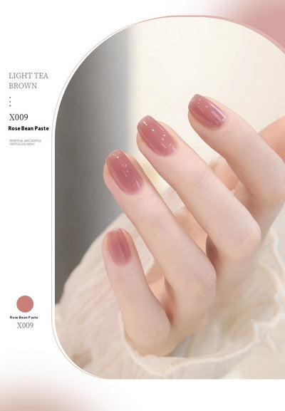 Esmalte UV Nude Transparente Cherry Red White - Image 29