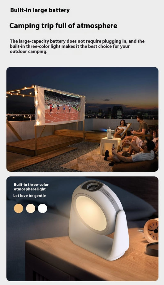 Proyector Inteligente 4K 5G con Control por Voz y Enfoque Automático - Image 17