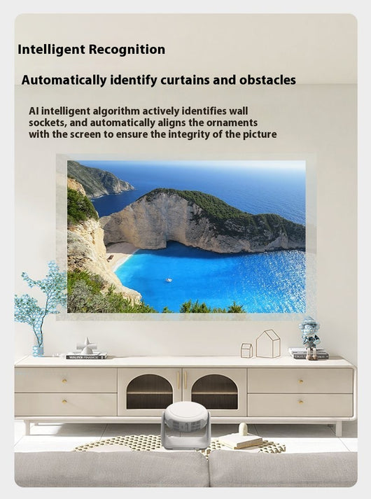 Proyector Inteligente 4K 5G con Control por Voz y Enfoque Automático - Image 18