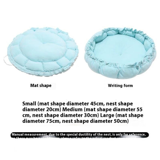 Cama para Mascotas Calabaza Cuatro Estaciones con Cordón Ajustable - Image 18