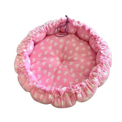 Cama para Mascotas Calabaza Cuatro Estaciones con Cordón Ajustable - Image 24