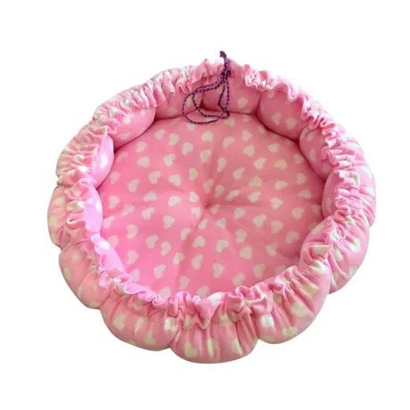 Cama para Mascotas Calabaza Cuatro Estaciones con Cordón Ajustable - Image 24