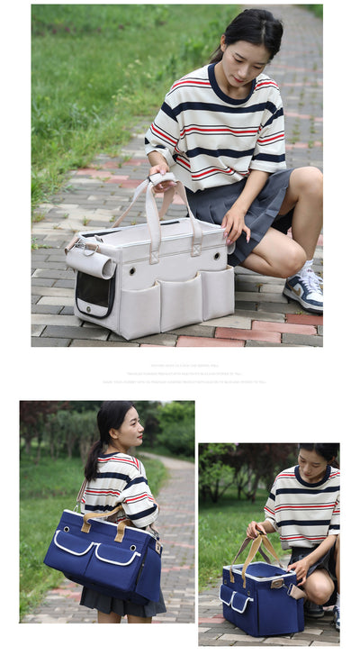 Mochila Transportadora para Mascotas con Gran Capacidad y Diseño Transpirable - Image 19
