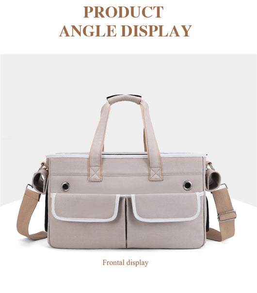 Mochila Transportadora para Mascotas con Gran Capacidad y Diseño Transpirable - Image 26