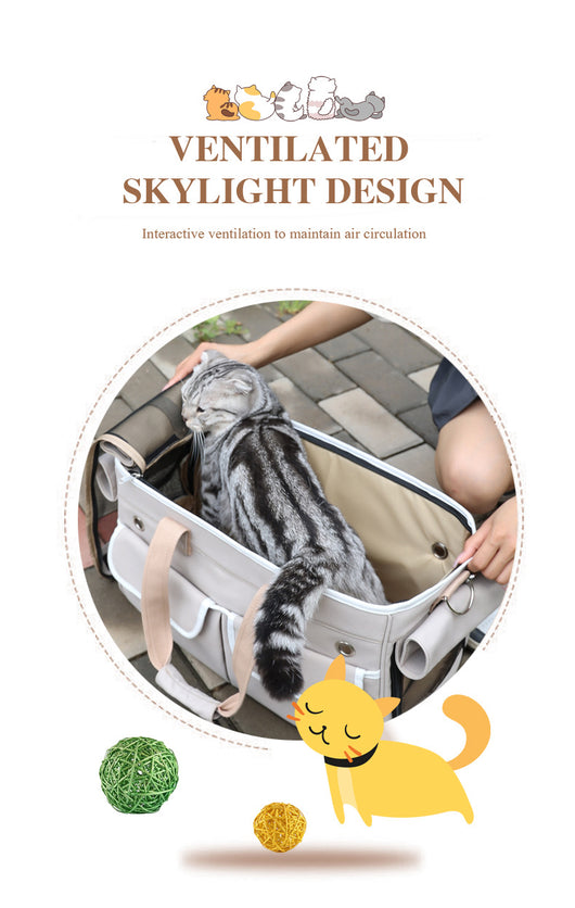 Mochila Transportadora para Mascotas con Gran Capacidad y Diseño Transpirable - Image 34