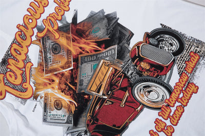 Playera Hombre Estampado Billete Flame - Image 24