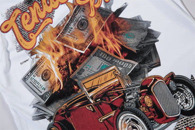 Playera Hombre Estampado Billete Flame - Image 34