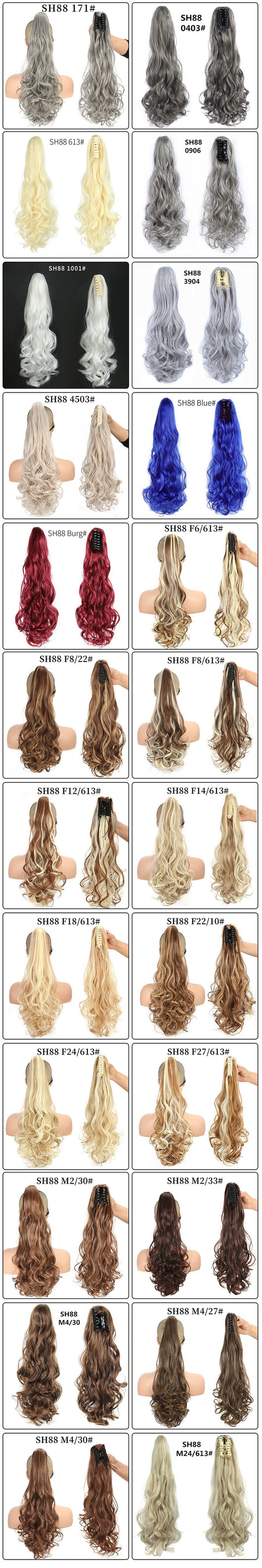 Pinza de Cabello Esponjosa Natural - Colección Mayorista - Image 48