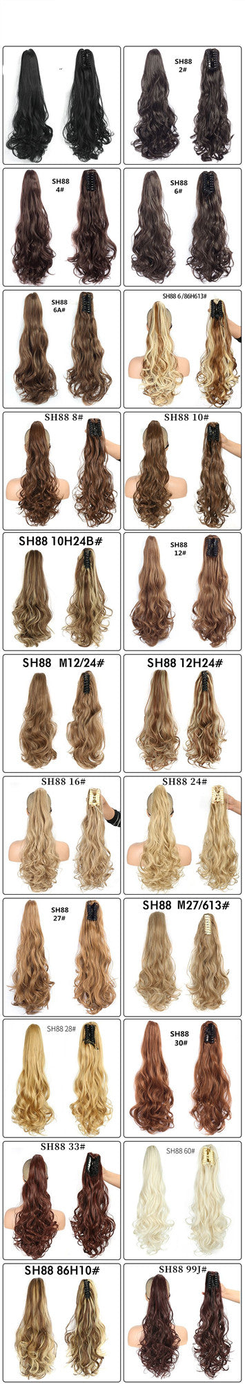 Pinza de Cabello Esponjosa Natural - Colección Mayorista - Image 49