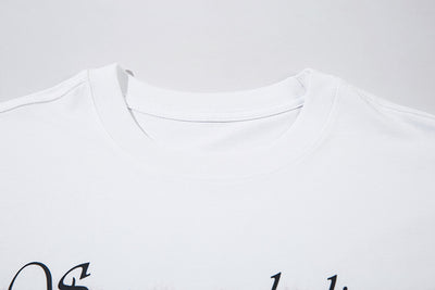 Playera Holgada Mariposas y Letras para Hombre - Comodidad de Verano - Image 27