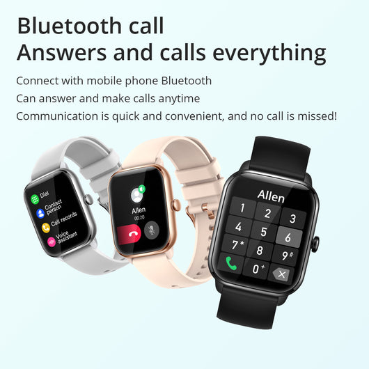 Smartwatch Deportivo con Monitor de Frecuencia Cardíaca y Pantalla Completa - Image 10