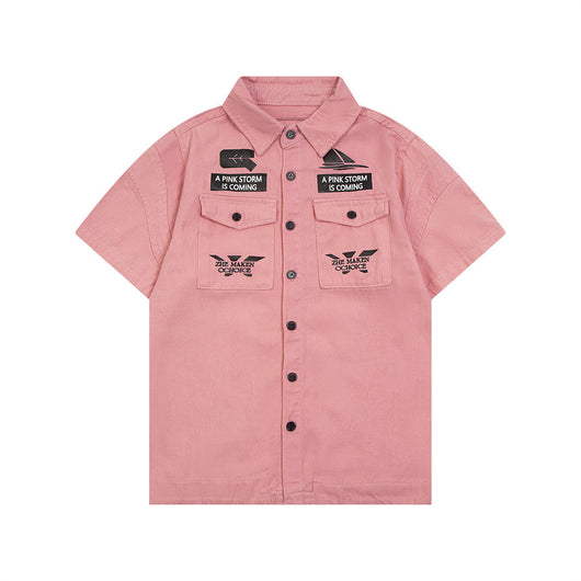 Playera Hombre Estampado Letras Manga Corta - Image 39