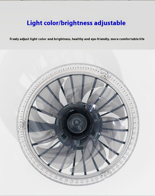 Ventilador de Techo con Lámpara LED Minimalista - Image 19
