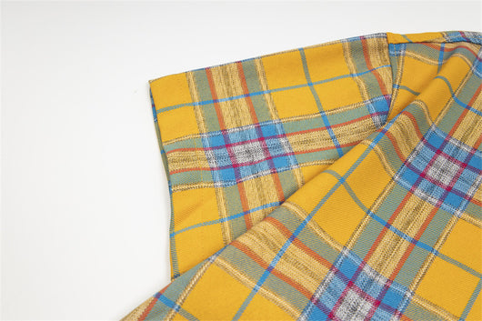 Camisa Suelta a Cuadros de Manga Corta para Hombre - Image 32