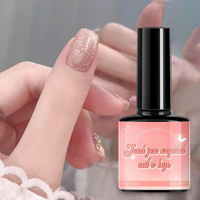 Esmalte Gel Efecto Ojo de Gato con Cambio de Color Té Helado - Image 7