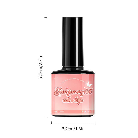 Esmalte Gel Efecto Ojo de Gato con Cambio de Color Té Helado - Image 11