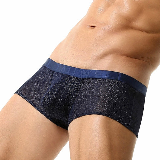 Bóxers para Hombre de Malla Sexy Cintura Baja y Diseño U Convexo - Image 37