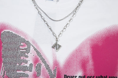 Playera para Hombre con Estampado de Mariposa y Cristales Brillantes - Image 24