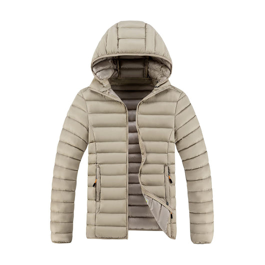 Chaqueta Acolchada Ligera Plus Size con Corte Entallado - Image 22