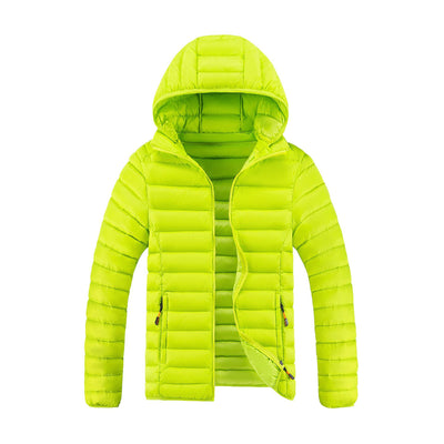Chaqueta Acolchada Ligera Plus Size con Corte Entallado - Image 25