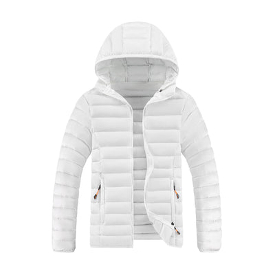 Chaqueta Acolchada Ligera Plus Size con Corte Entallado - Image 27