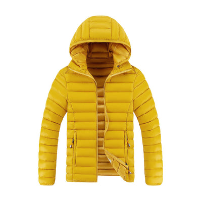 Chaqueta Acolchada Ligera Plus Size con Corte Entallado - Image 28
